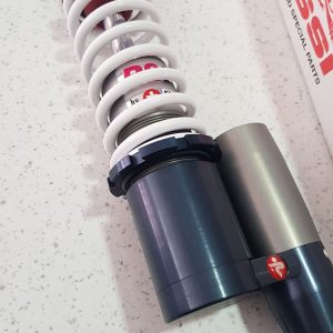 AMORTIGUADOR MALOSSI RS24/10-R Zip 185 mm Titanium